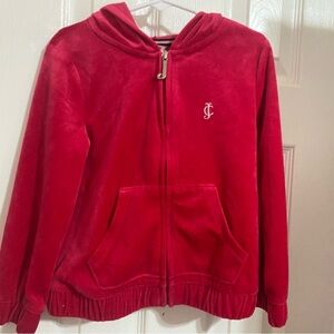 Juicy Couture Velour Full Zip Hoodie